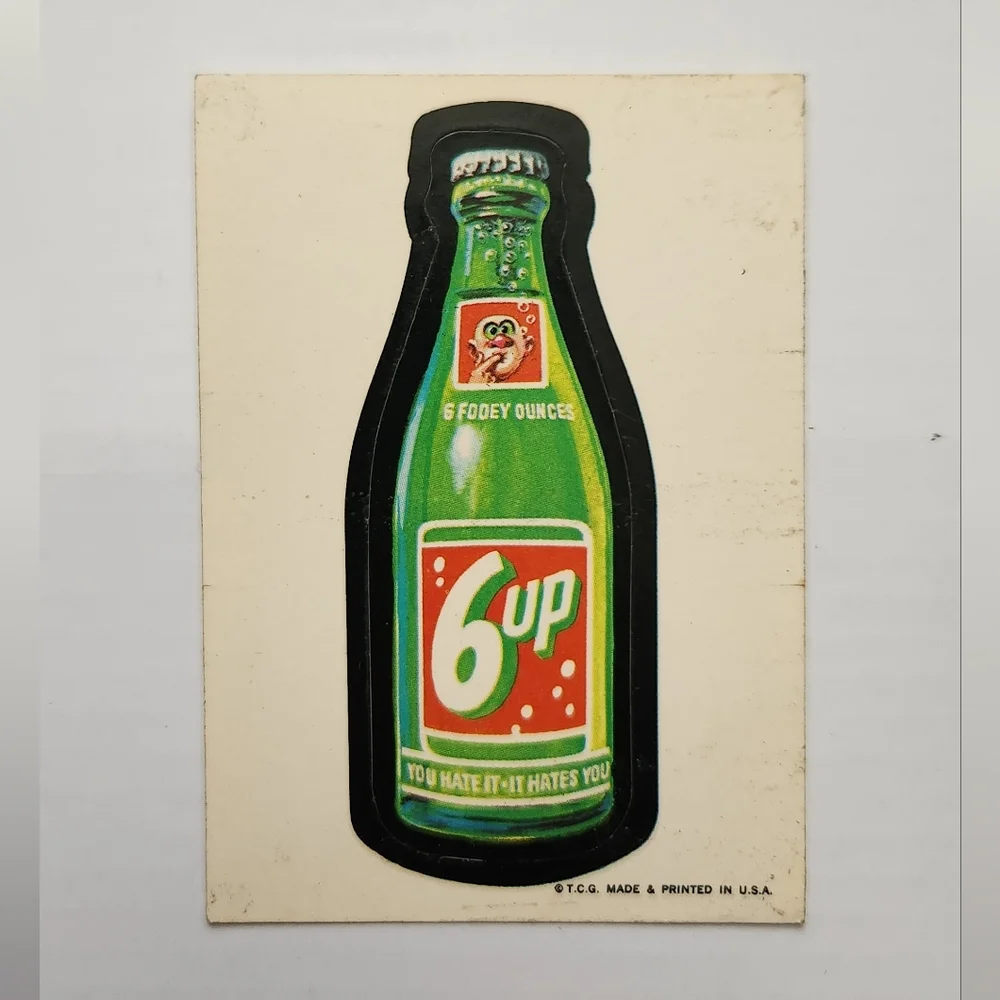 Topps | Toys | Rare Vintage 973 Wacky Packages Sticker 6up Trading Card  Collectible | Poshmark